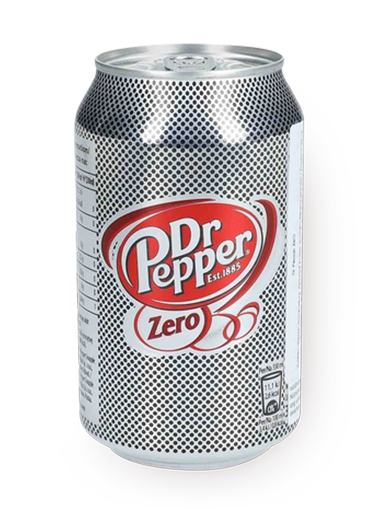 Напиток газированный Dr. Pepper Diet Zero (Др. Пеппер Зеро), 330 мл