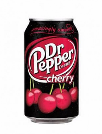 Напиток газированный Dr. Pepper Cherry (Др. Пеппер Чери), 330 мл